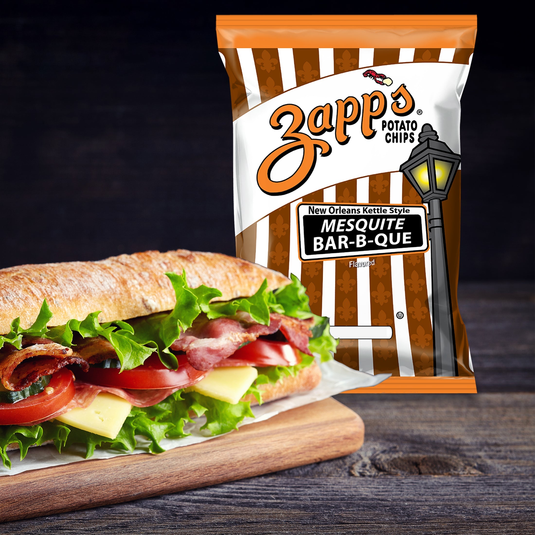 Zapp's Kettle Potato Chips Mesquite BBQ
