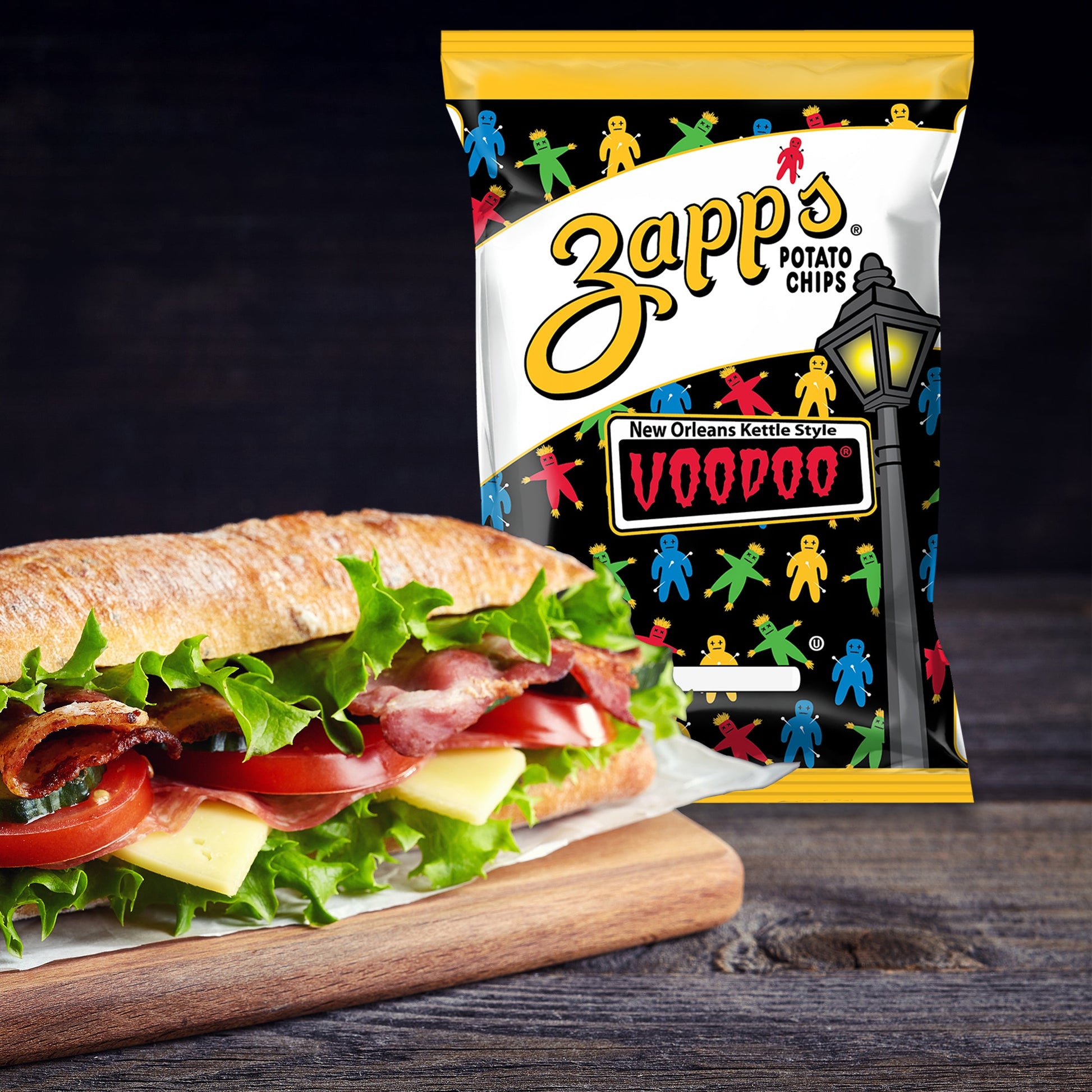 Zapp's Kettle Potato Chips Voodoo
