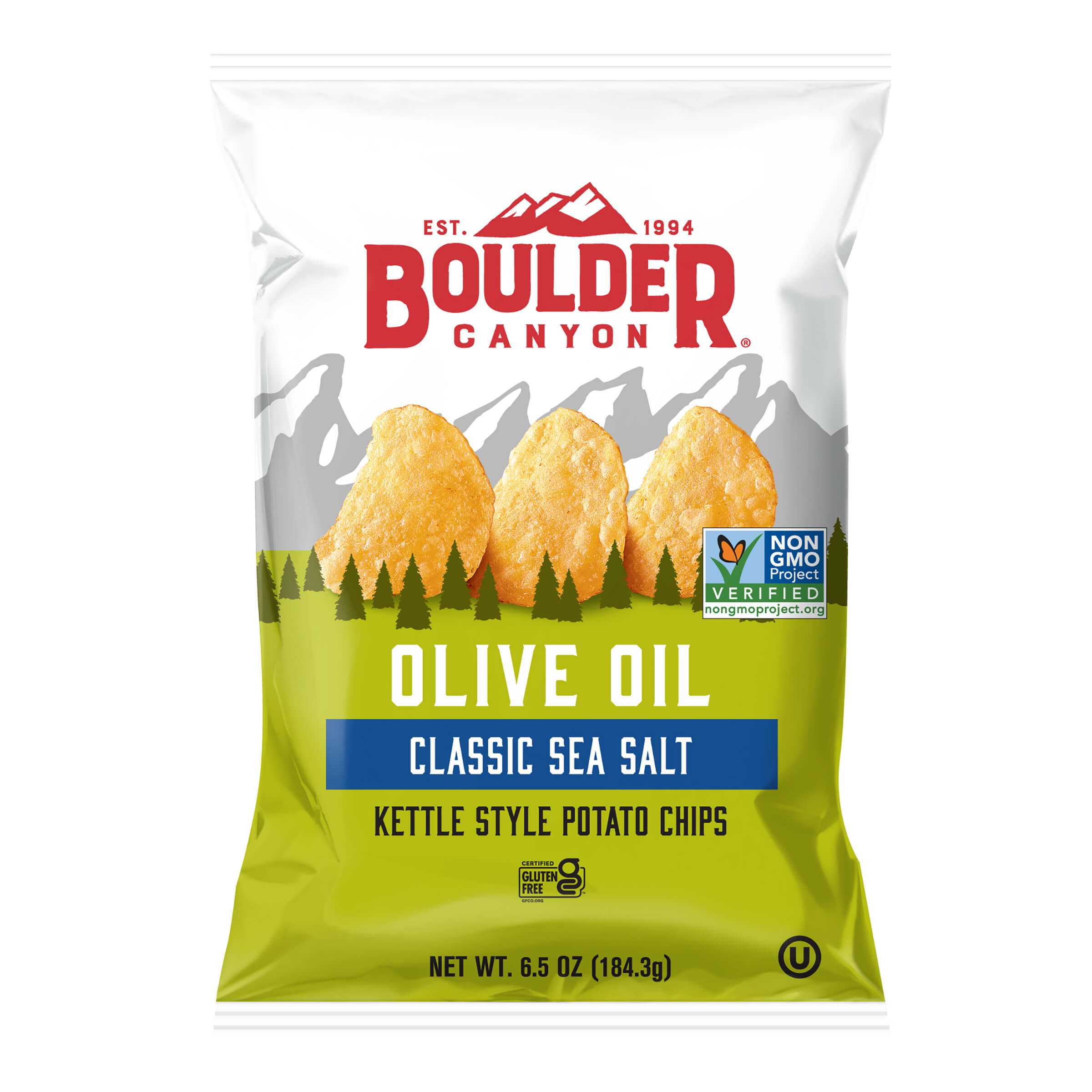 Boulder Canyon Kettle Potato Chips Olive Oil Sea Salt