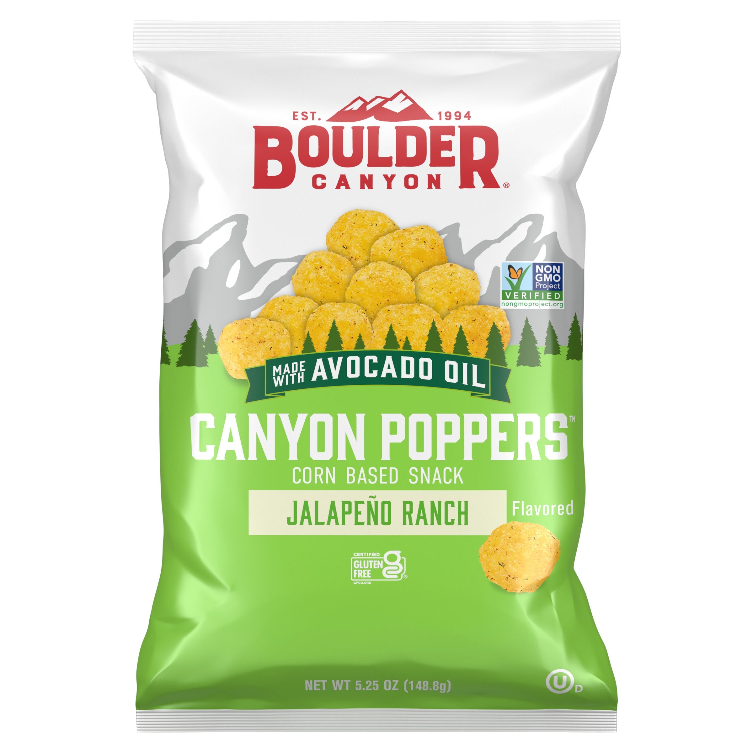 Boulder Canyon Avocado Oil Canyon Poppers, Jalapeño Ranch