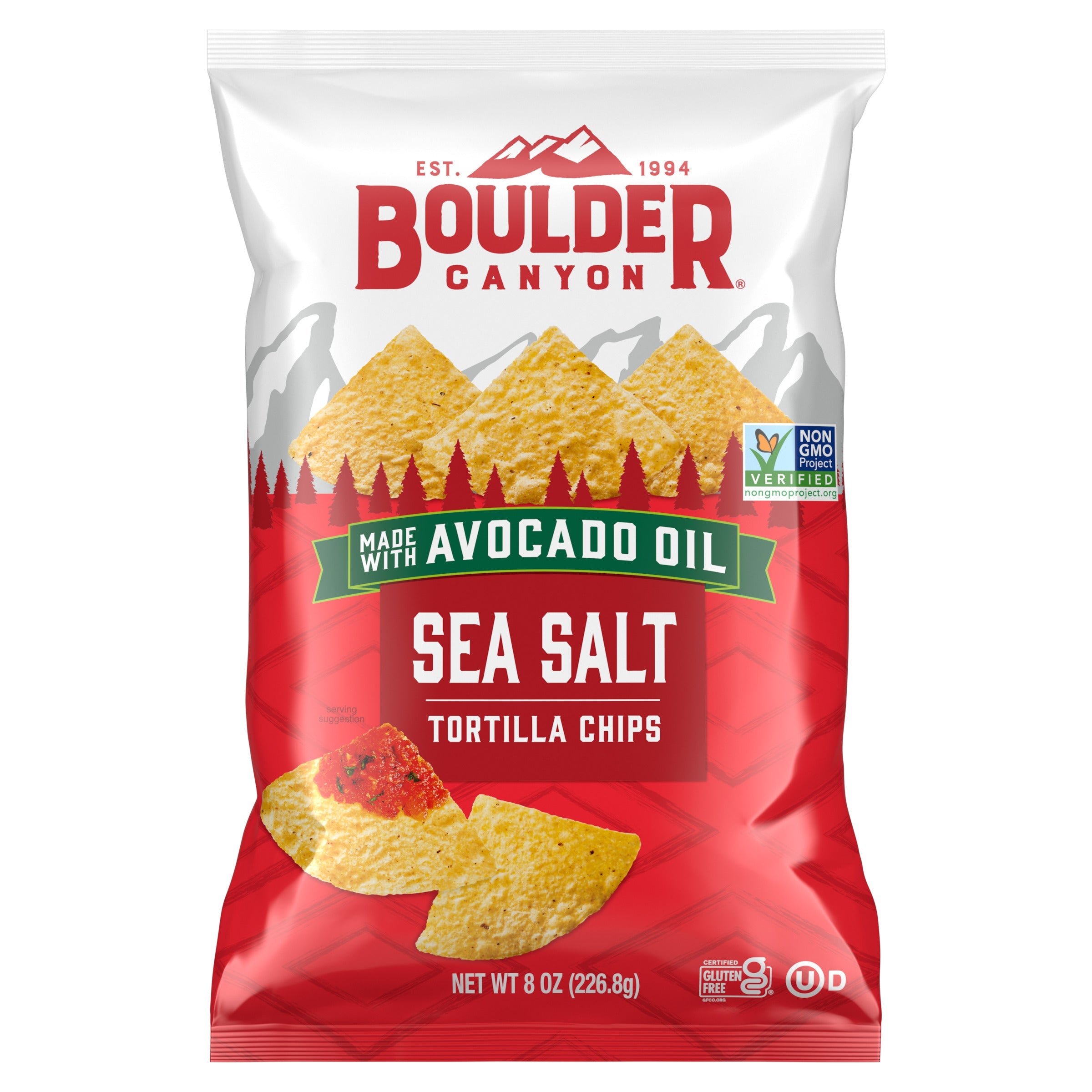 Boulder Canyon Avocado Oil Sea Salt Tortilla Chips