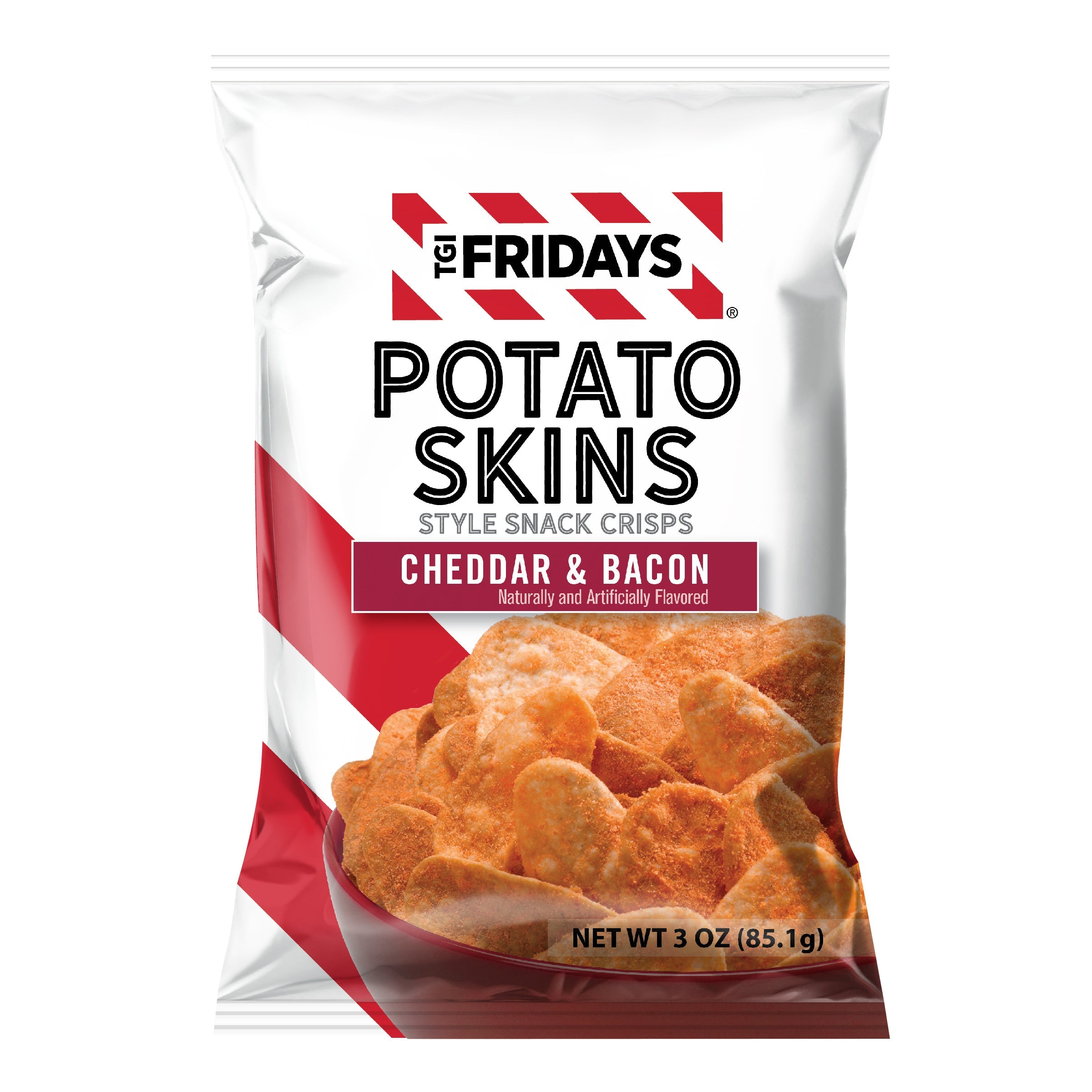 TGI Fridays Cheddar Bacon Potato Skins 3 oz
