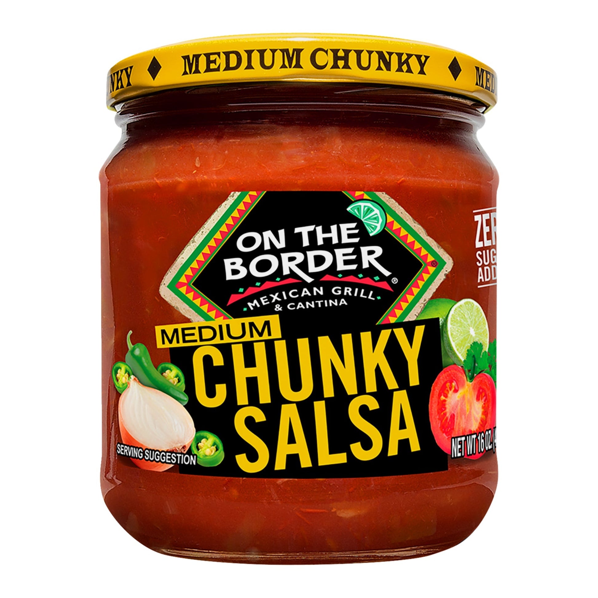 On The Border Salsa Chunky Medium