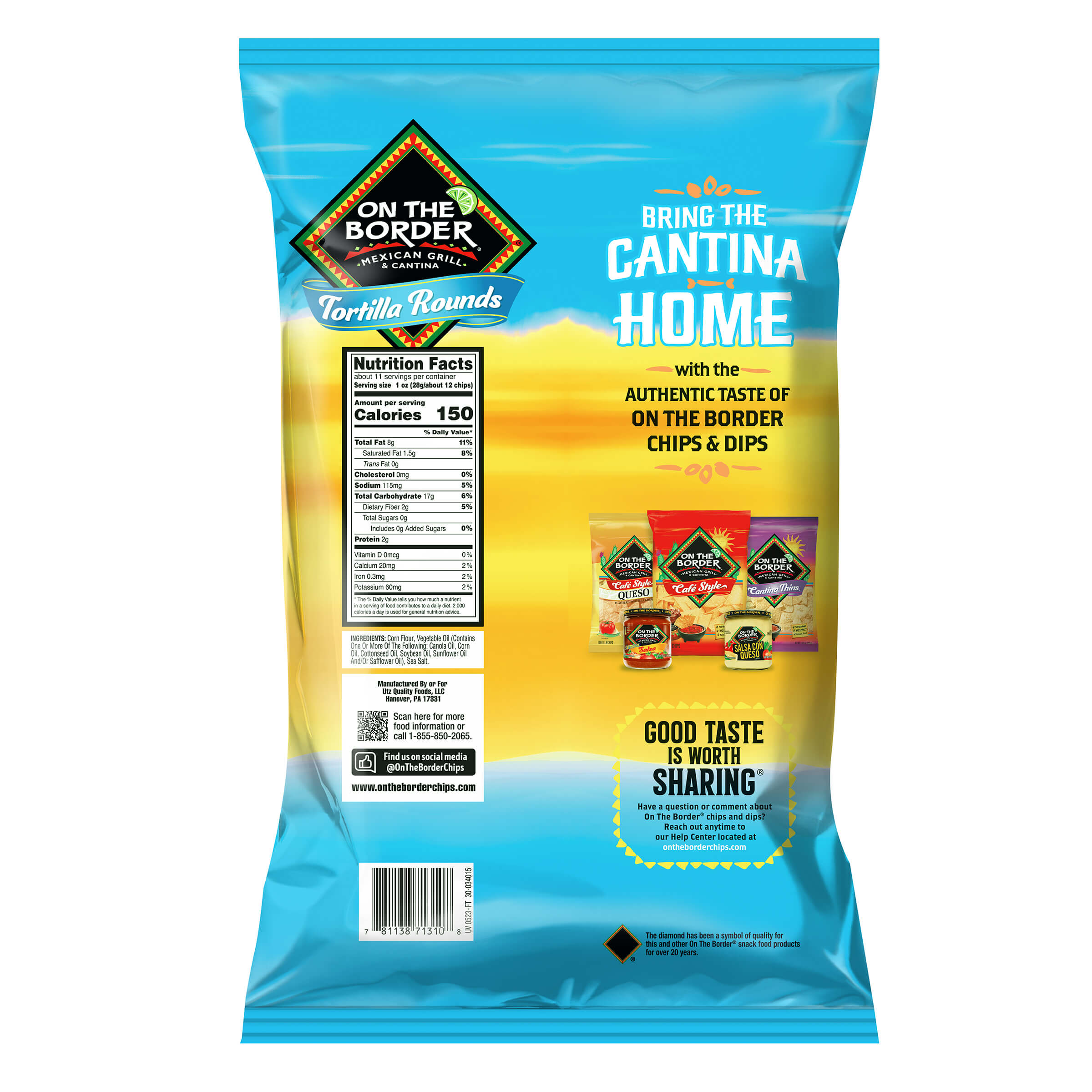 On The Border Tortilla Rounds