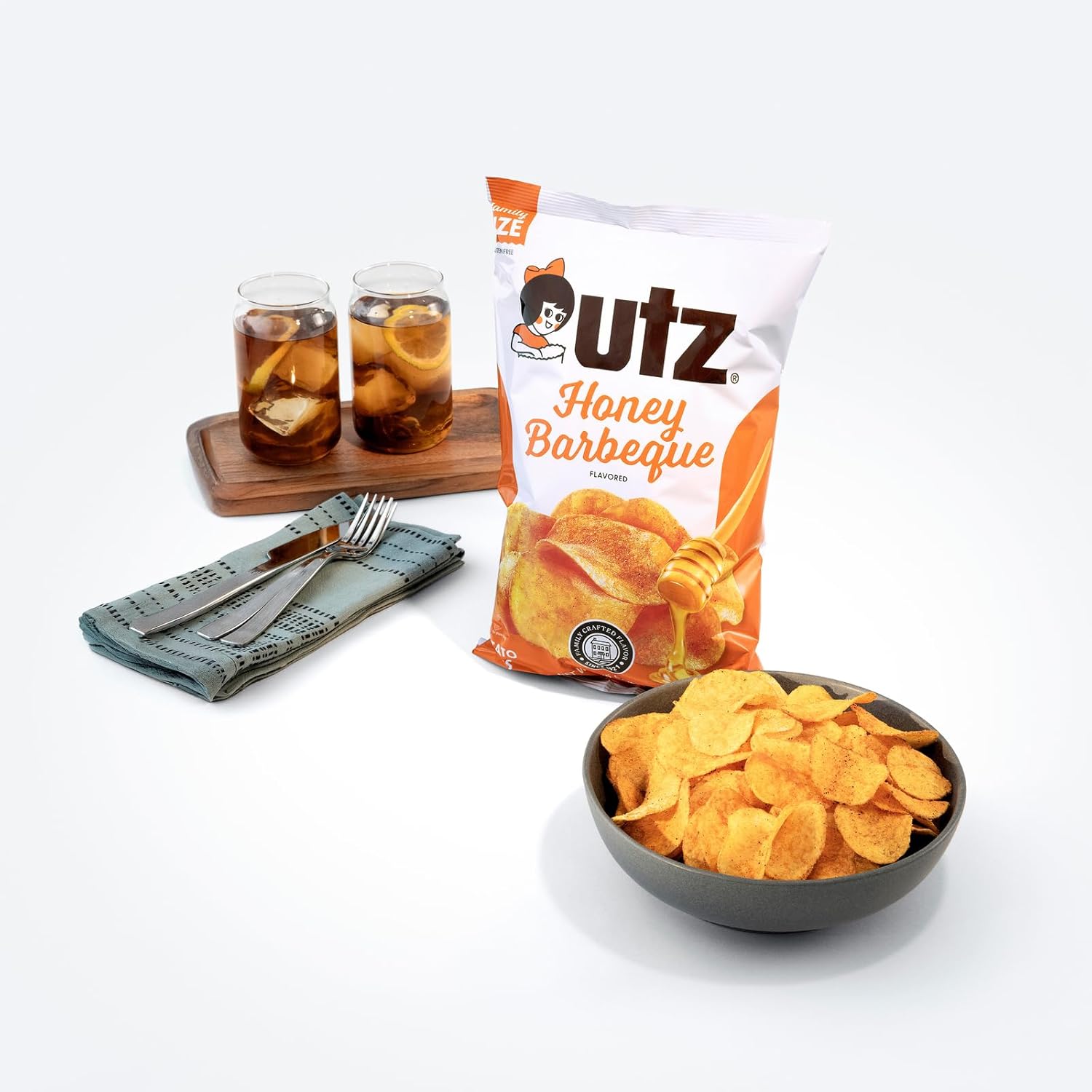 Utz Honey Barbeque Potato Chips