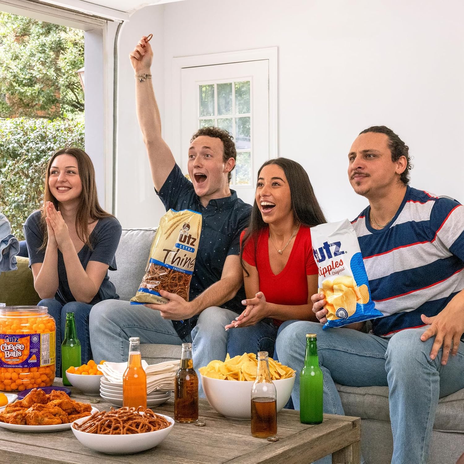 Utz Mixed Minis ® Pretzels, Garlic Butter