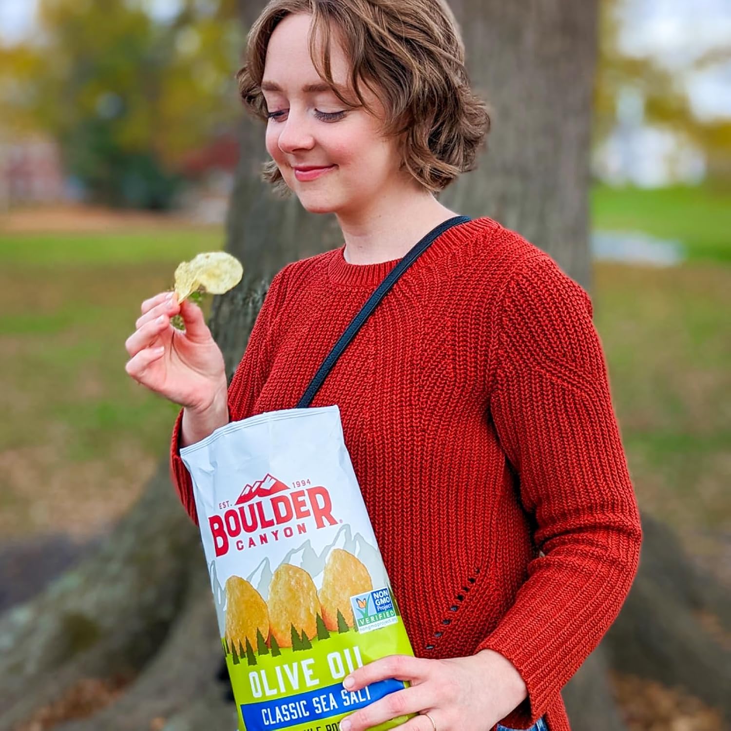 Boulder Canyon Kettle Potato Chips Olive Oil Sea Salt