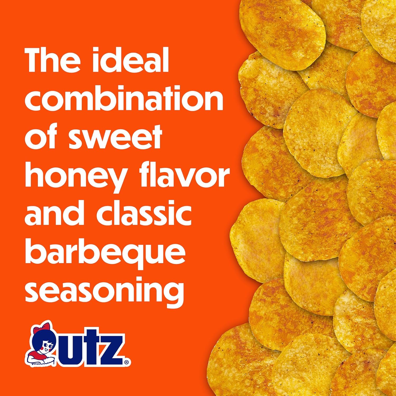 Utz Honey Barbeque Potato Chips