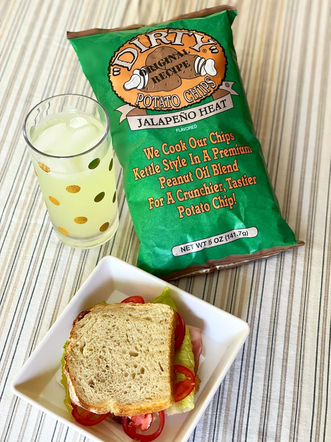 Dirty Kettle Style Potato Chips Jalapeno Heat