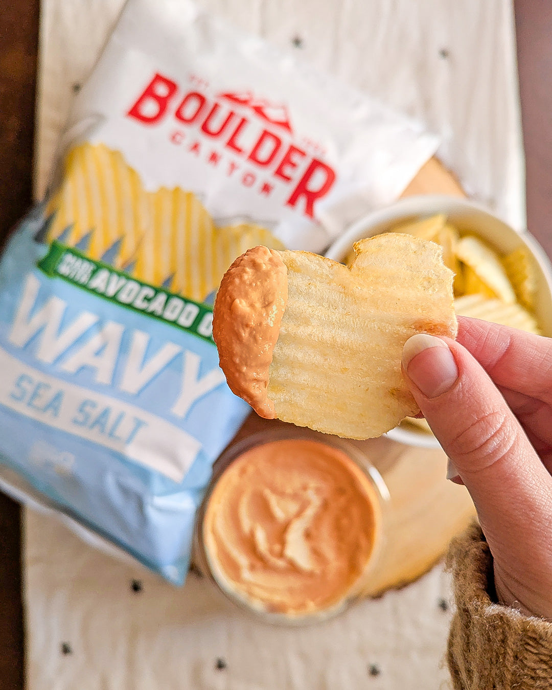 Boulder Canyon Wavy Sea Salt Potato Chips