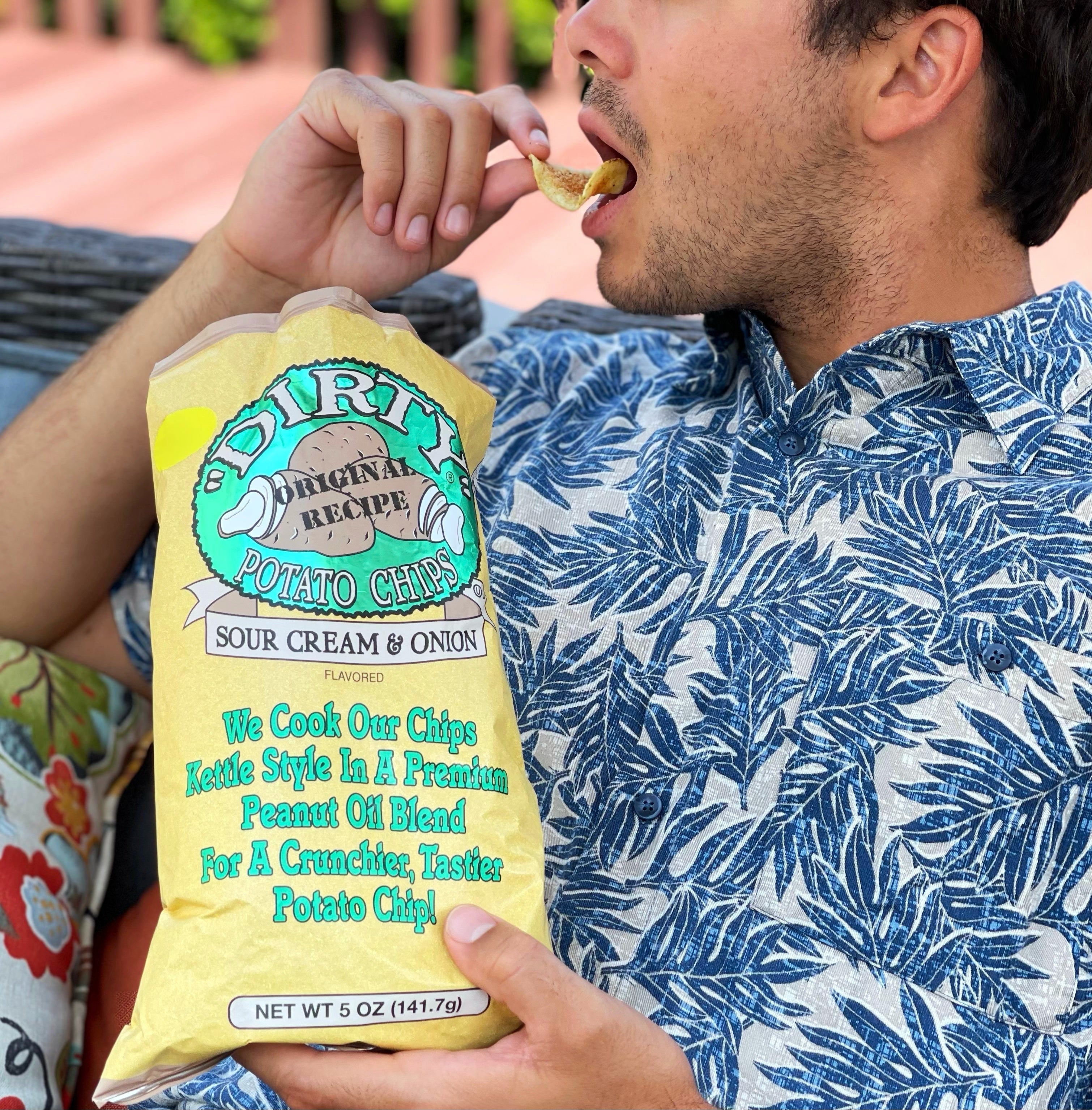 Dirty Kettle Style Potato Chips Sour Cream & Onion