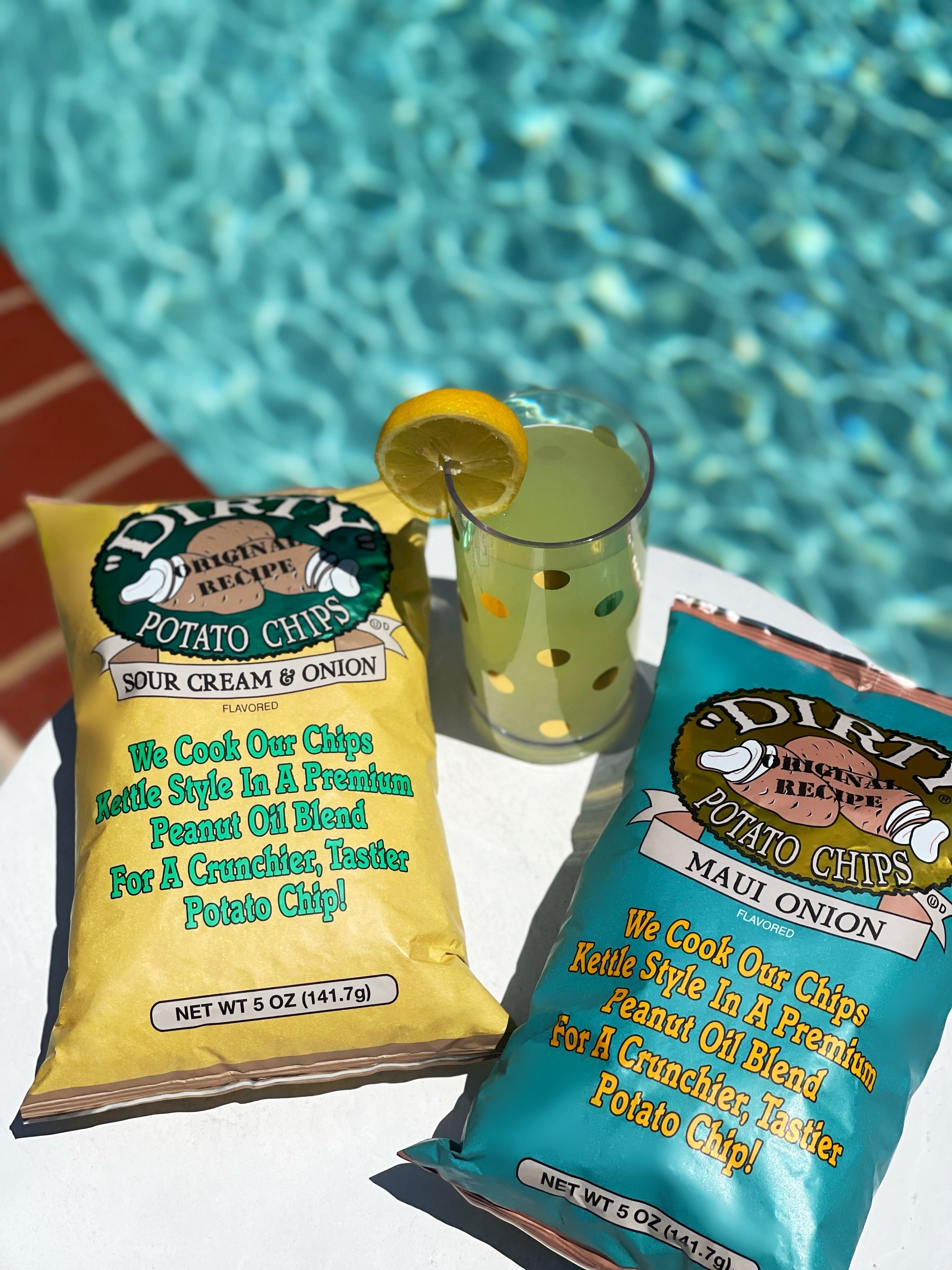 Dirty Kettle Style Potato Chips Maui Onion