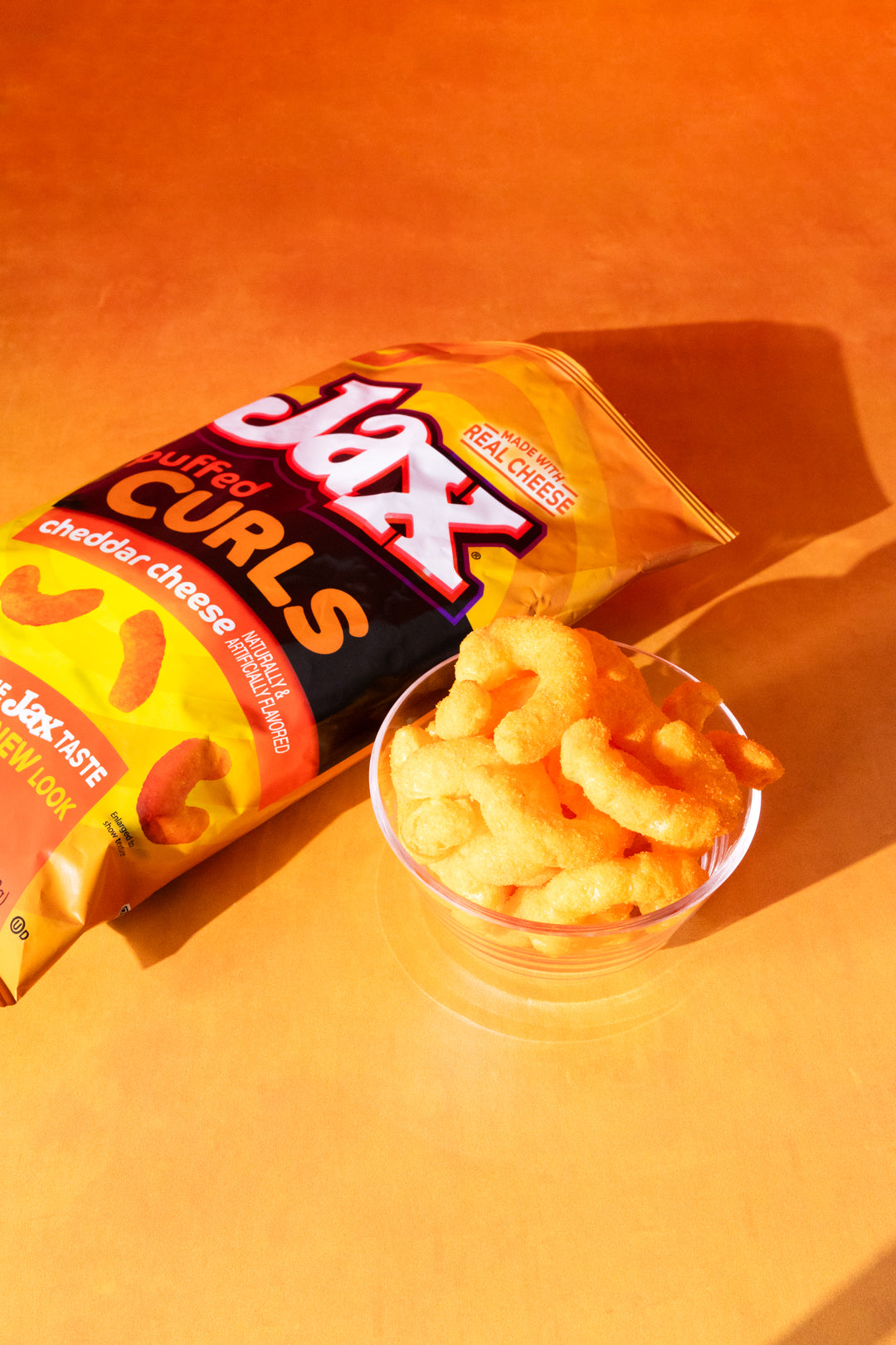 Jax Puffed Curls, Cheddar Cheese