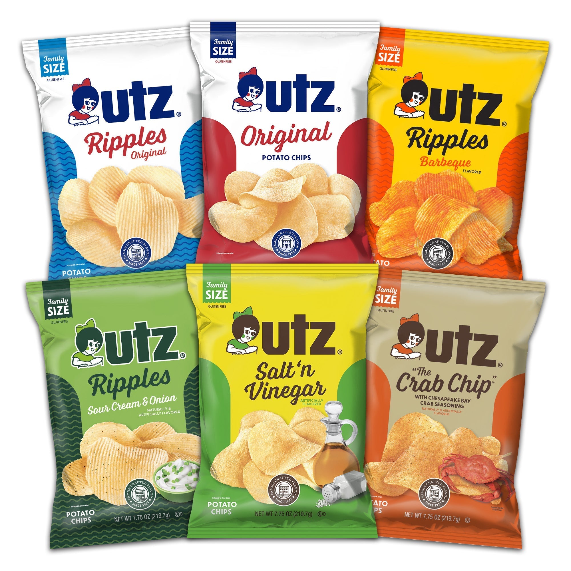 Utz Potato Chips Best Sellers Variety Pack