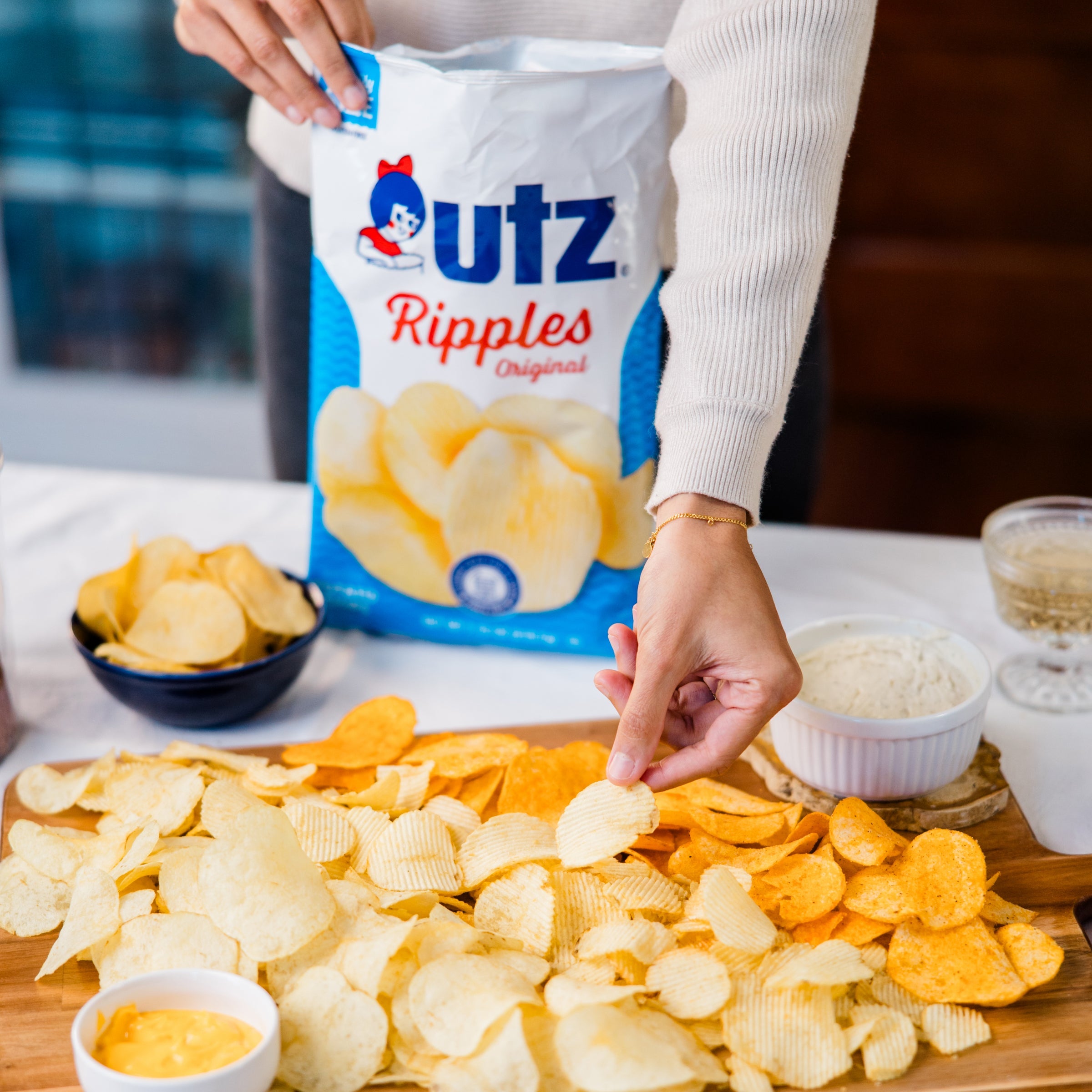 Utz Ripples Original Potato Chips