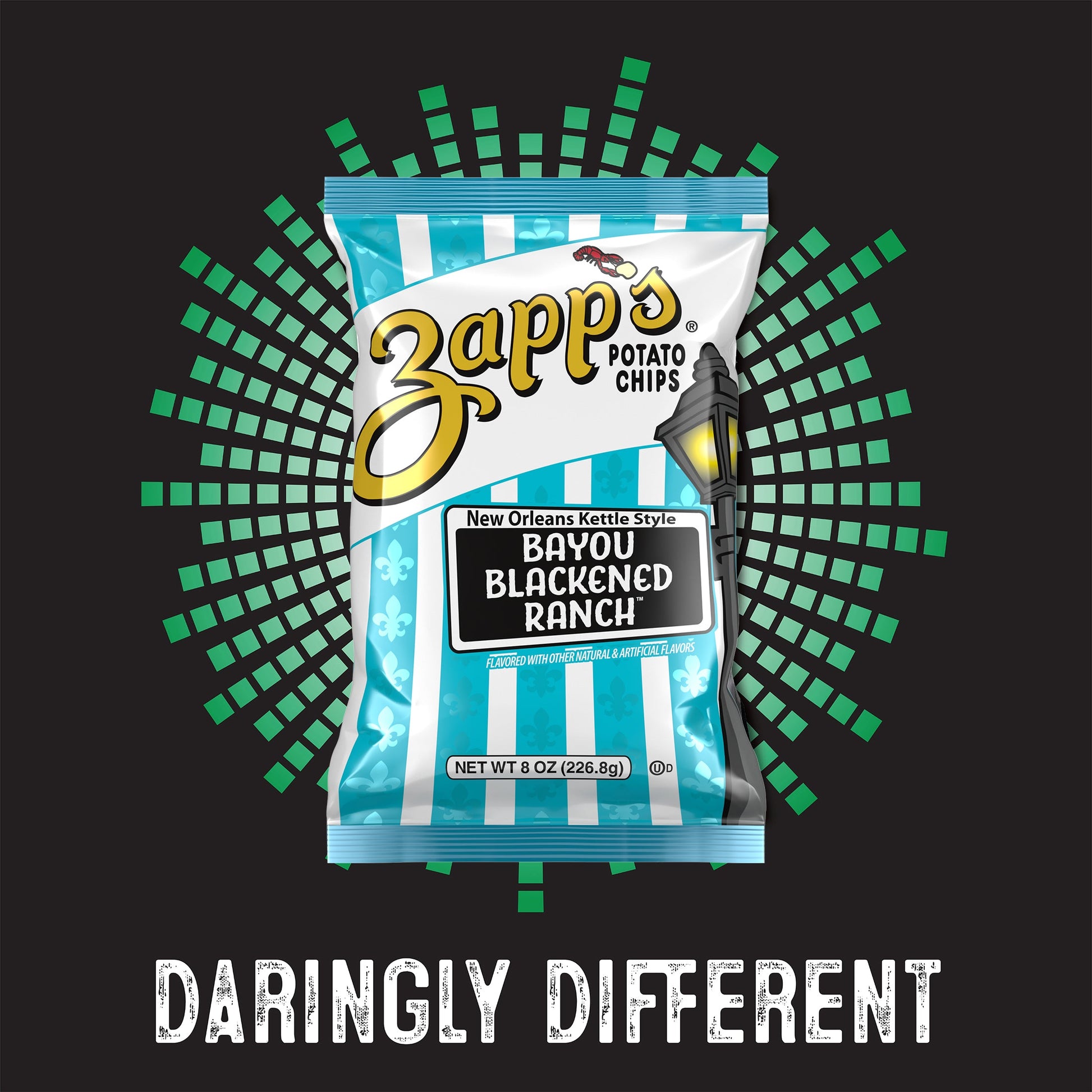 Zapp's Kettle Potato Chips Bayou Blackened Ranch