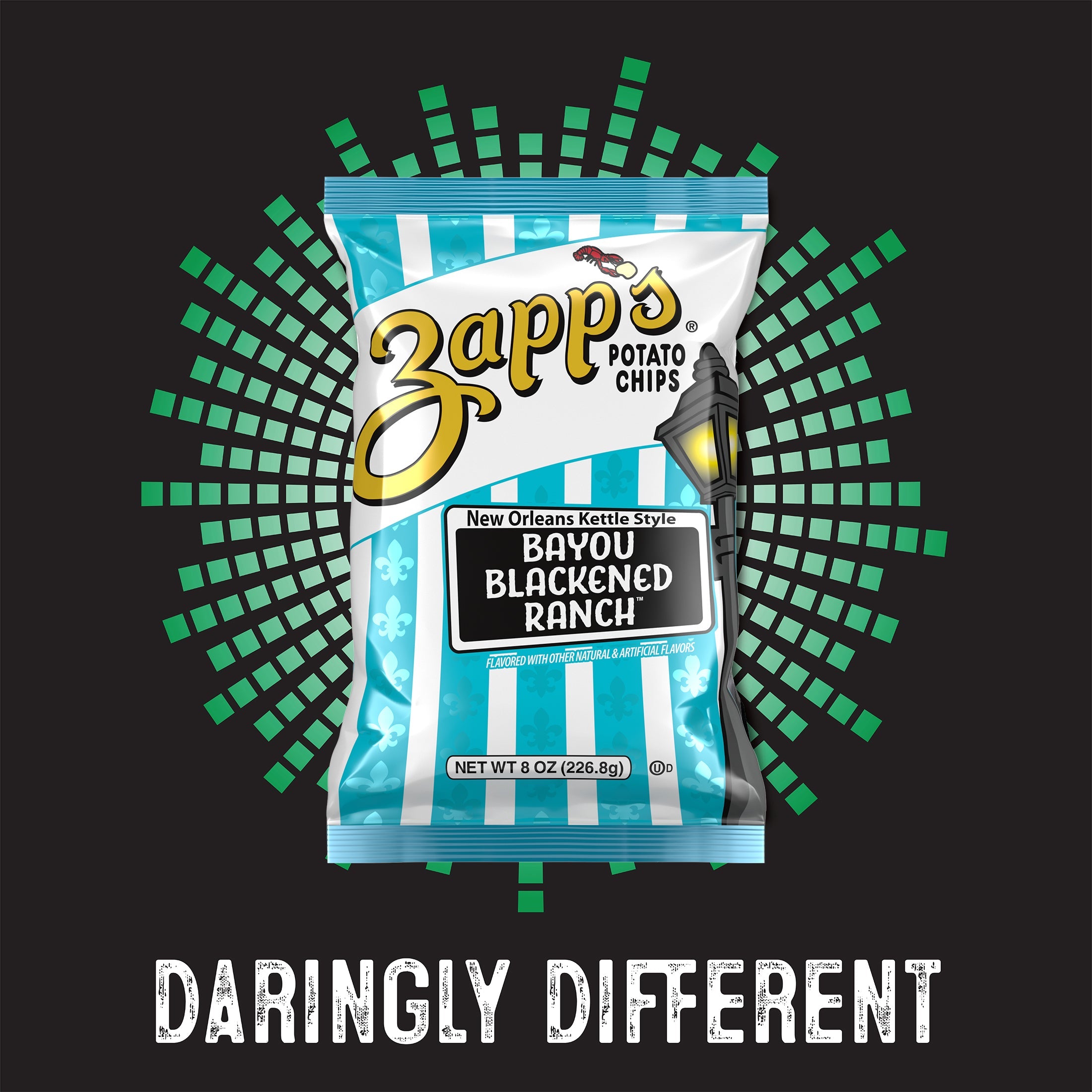 Zapp's Kettle Potato Chips Bayou Blackened Ranch