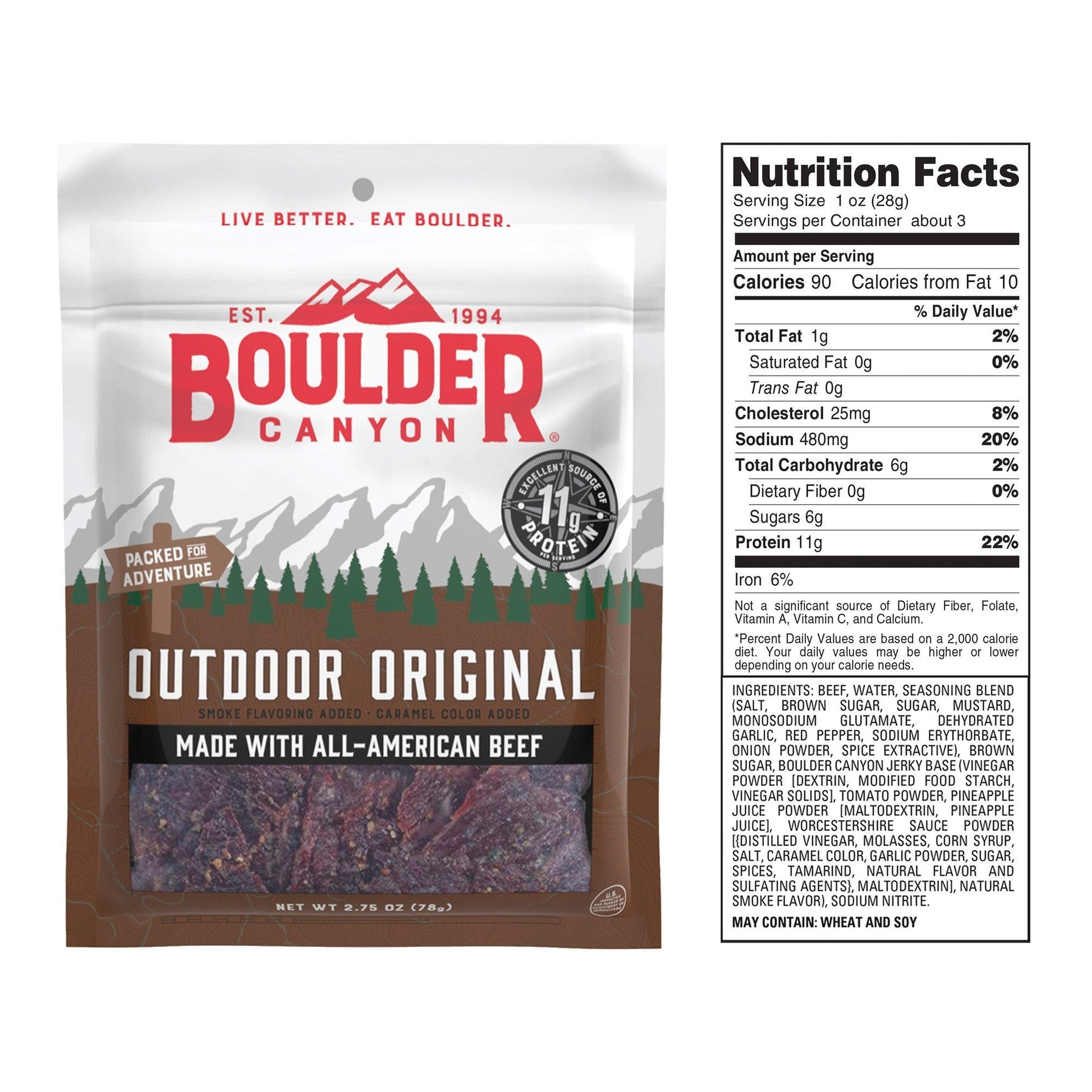 Boulder Canyon Beef Jerky Variety Pack