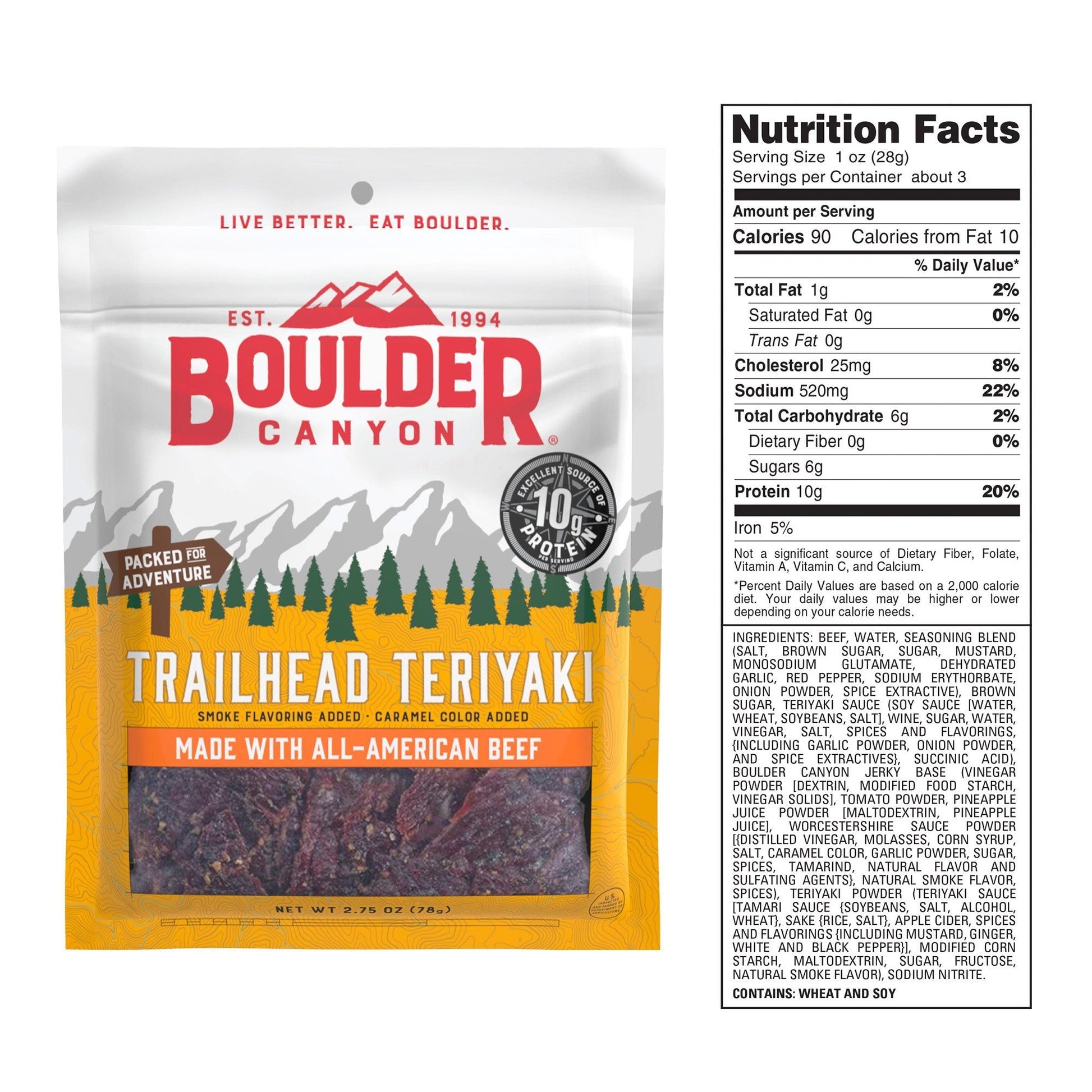 Boulder Canyon Beef Jerky Variety Pack