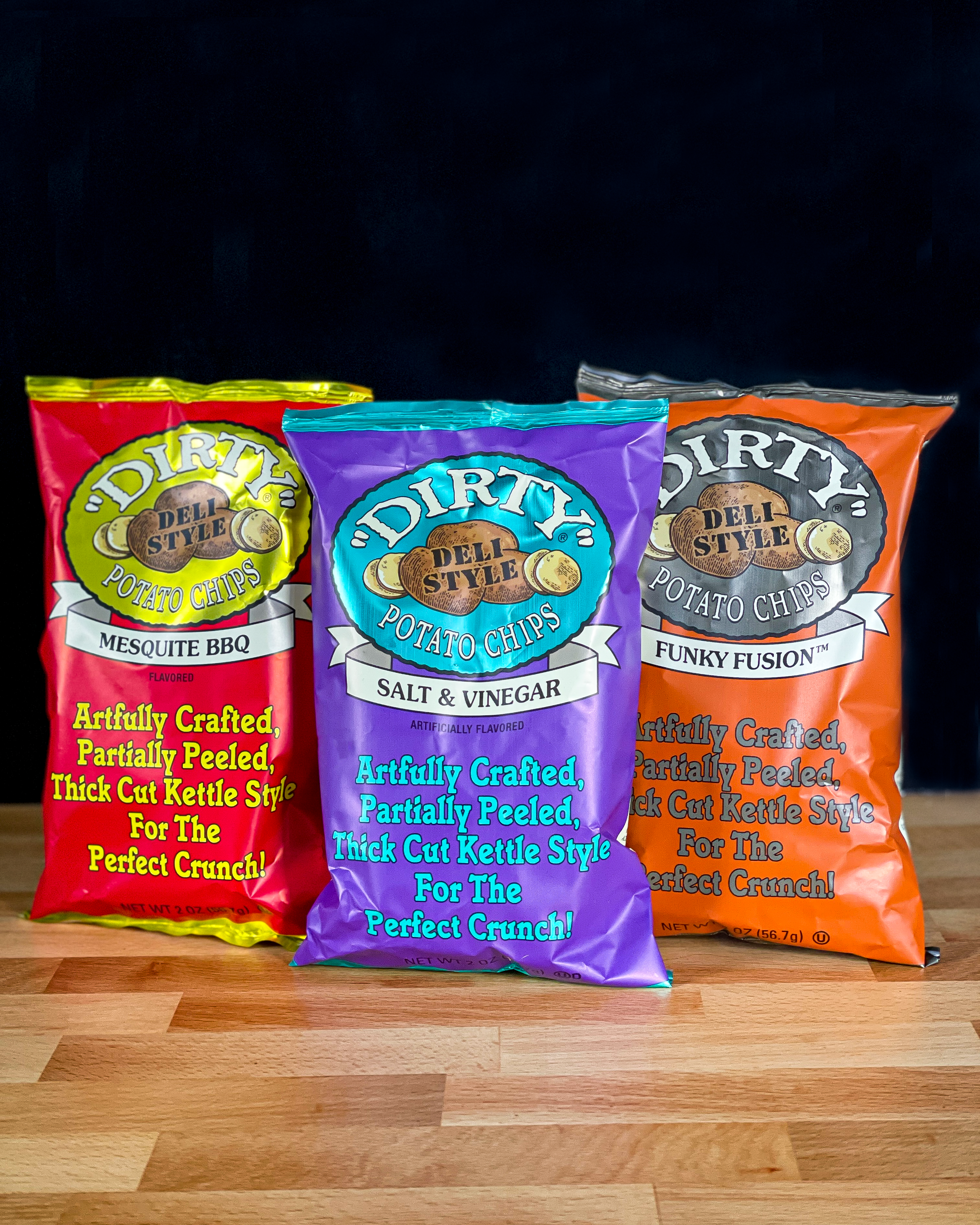 Dirty Kettle Style Potato Chips Mesquite BBQ