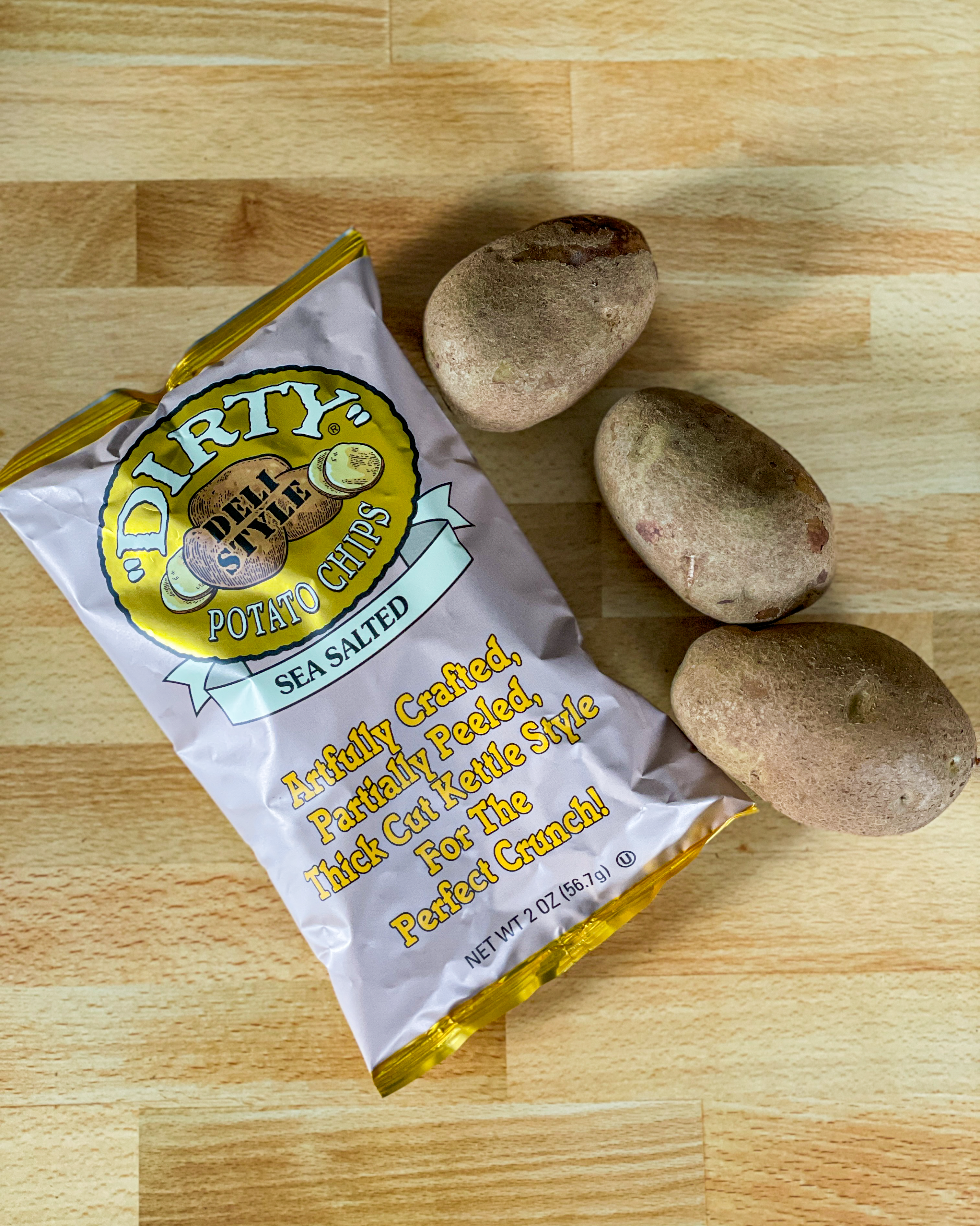 Dirty Kettle Style Potato Chips Variety Box 2 oz. 25 count