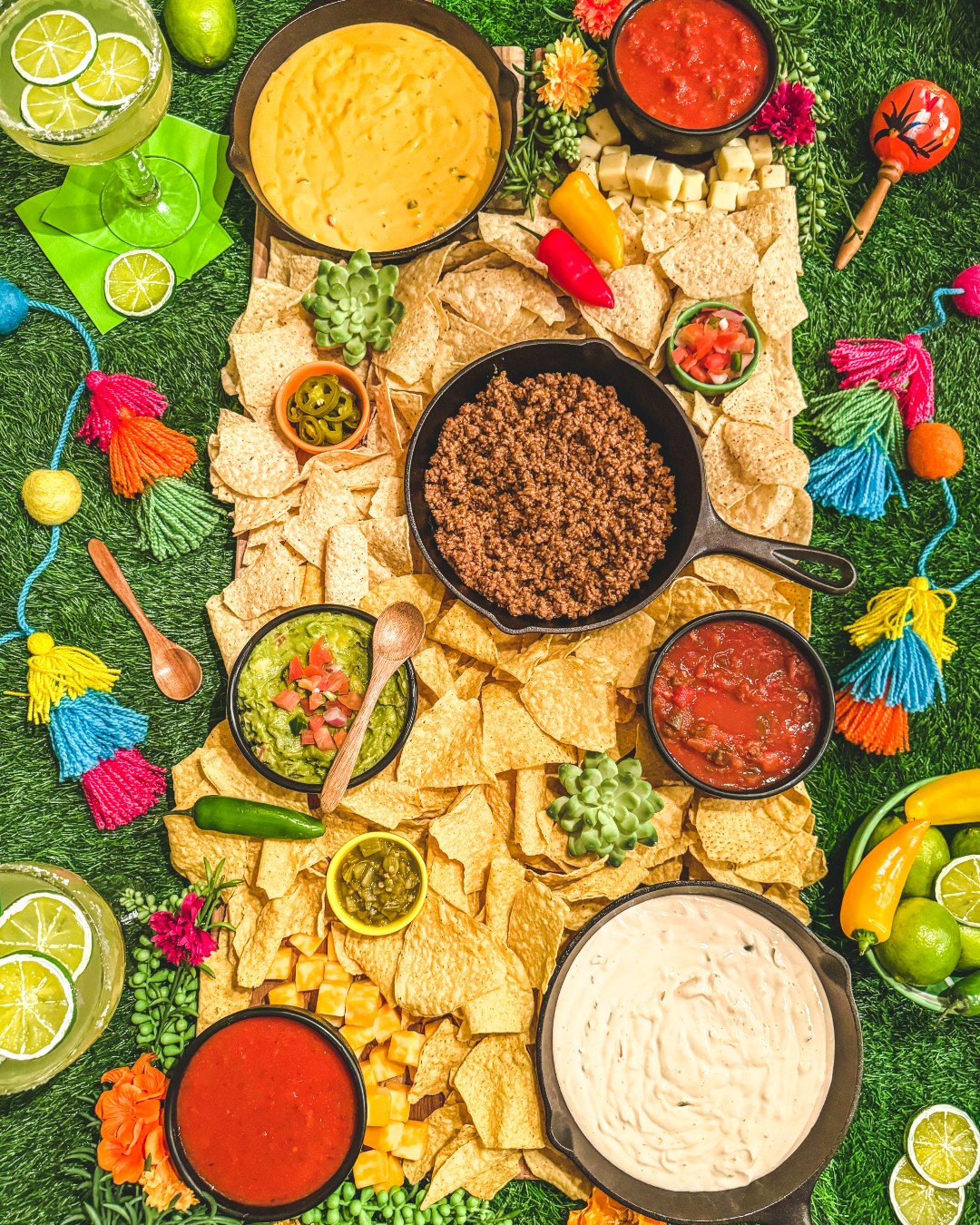 On The Border Roasted Garlic & Mexican Herb Tortilla Chips