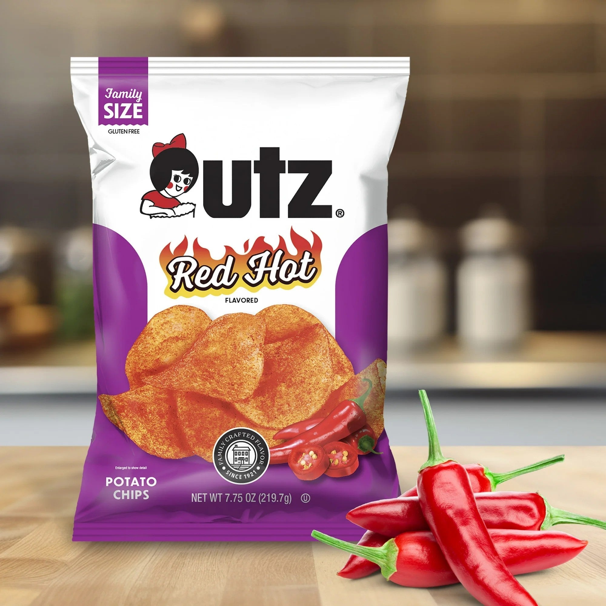Utz Red Hot Potato Chips